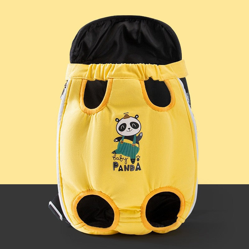Breathable Mesh Pet Chest Carrier for Cats & Small Dogs