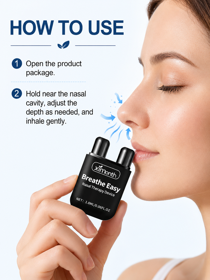 Nasal Therapy Device — Clear Congestion & Breathe Easier