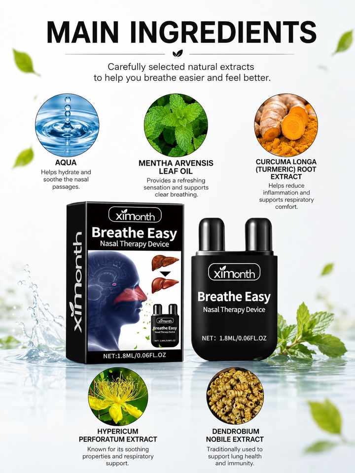Nasal Therapy Device — Clear Congestion & Breathe Easier