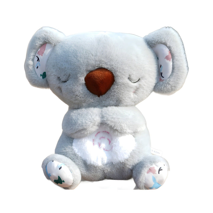 Breathing Musical Koala Plush Toy for Bedtime Comfort