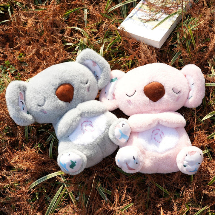 Breathing Musical Koala Plush Toy for Bedtime Comfort