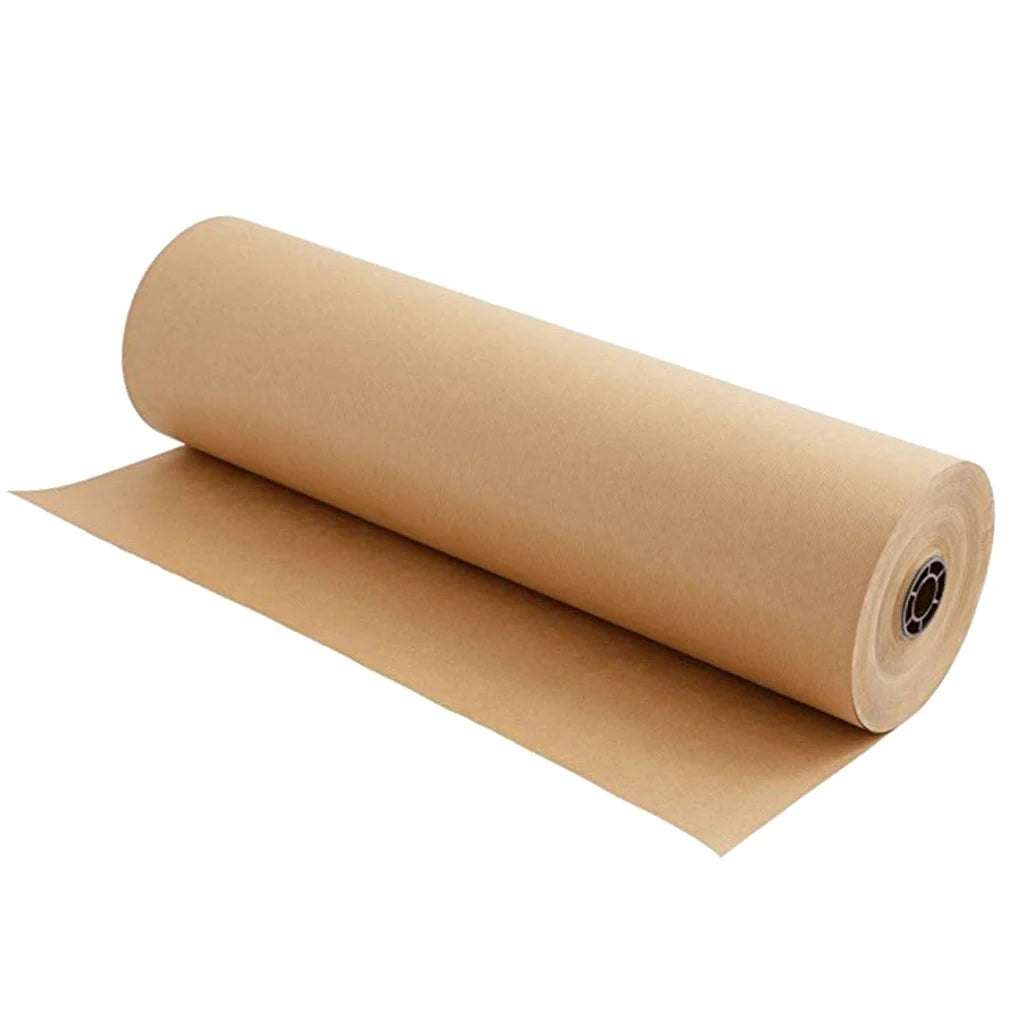 Brown Kraft Paper Roll for Gift Wrapping and Crafts