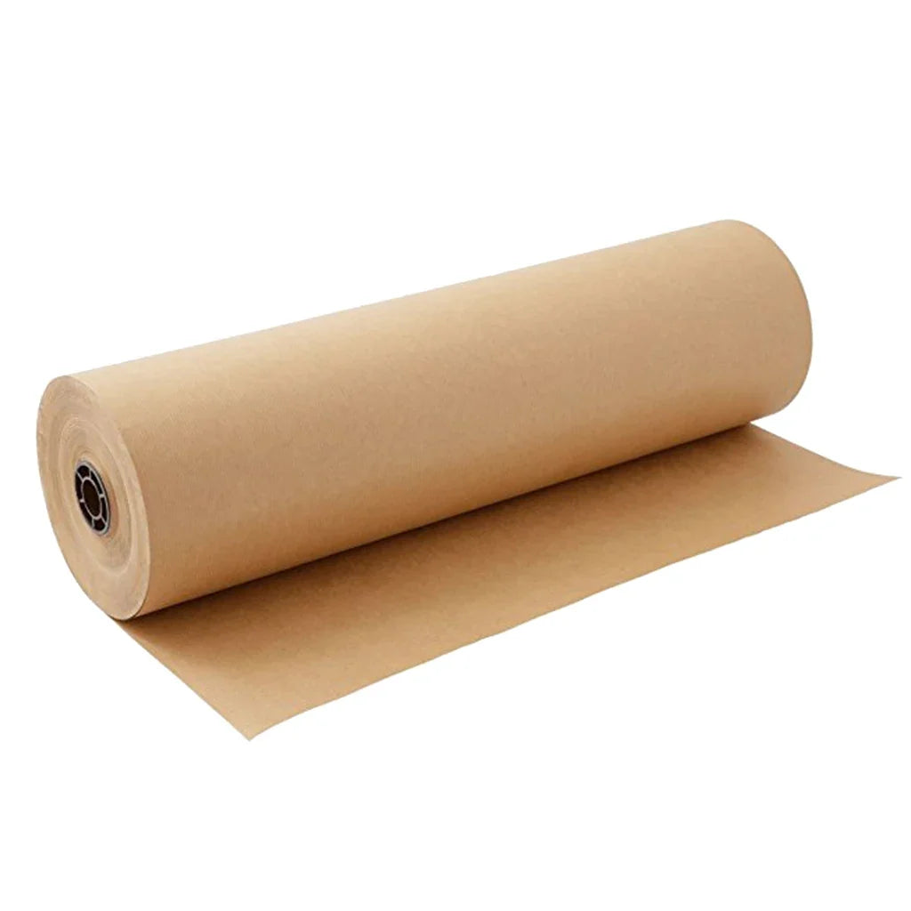 Brown Kraft Paper Roll for Gift Wrapping and Crafts