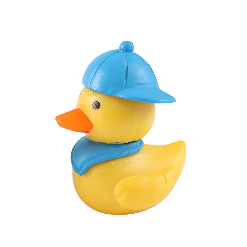 Miniature Duck Figurines for Playful Terrarium Scenes