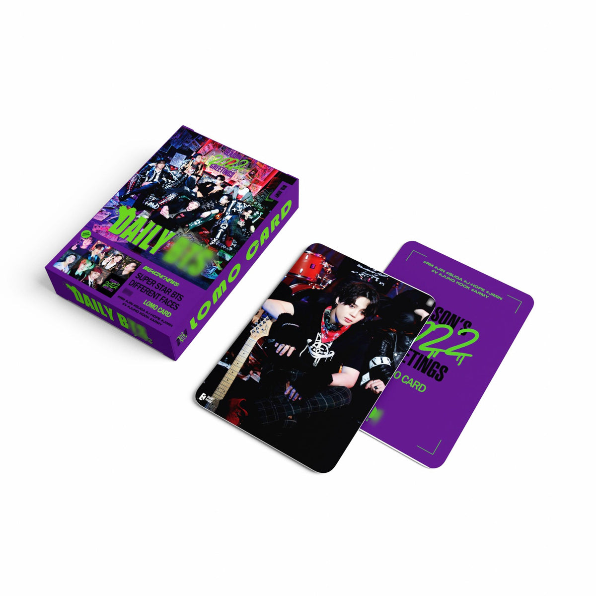 BTS Lomo Photo Cards: 55-Piece Season’s Greetings Set