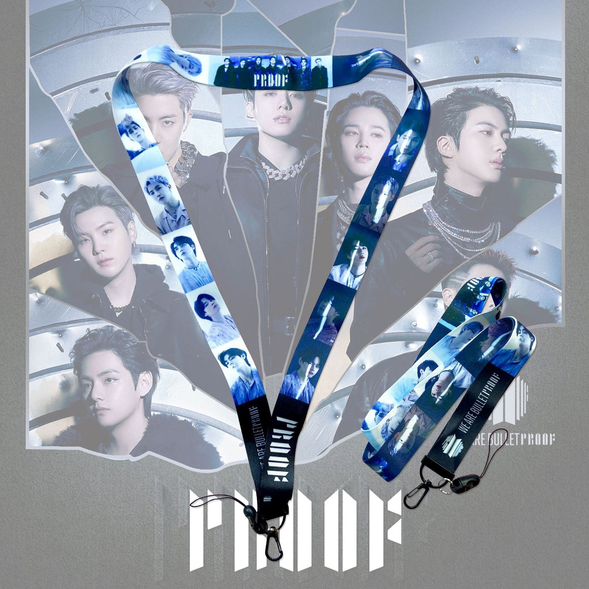 BTS Proof Lanyard for Keys, IDs & Everyday Carry Style