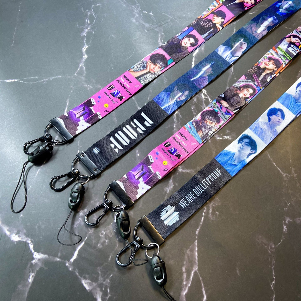 BTS Proof Lanyard for Keys, IDs & Everyday Carry Style
