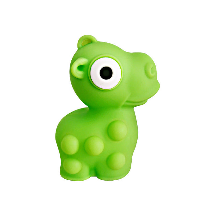 3D Hippo Fidget Toy for Tactile Screen-Free Sensory Play
