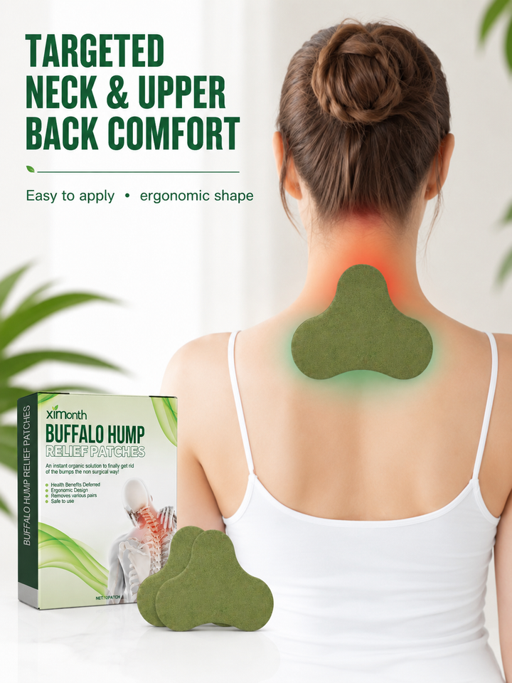 Buffalo Hump Relief Patches — Non-Surgical Spine & Neck