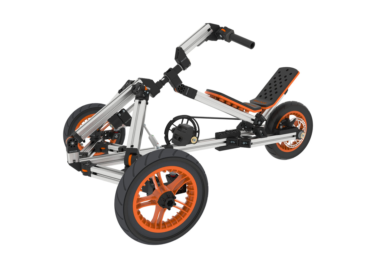 Buildable Kids Go-Kart Kit: 20 Ride-On Configurations