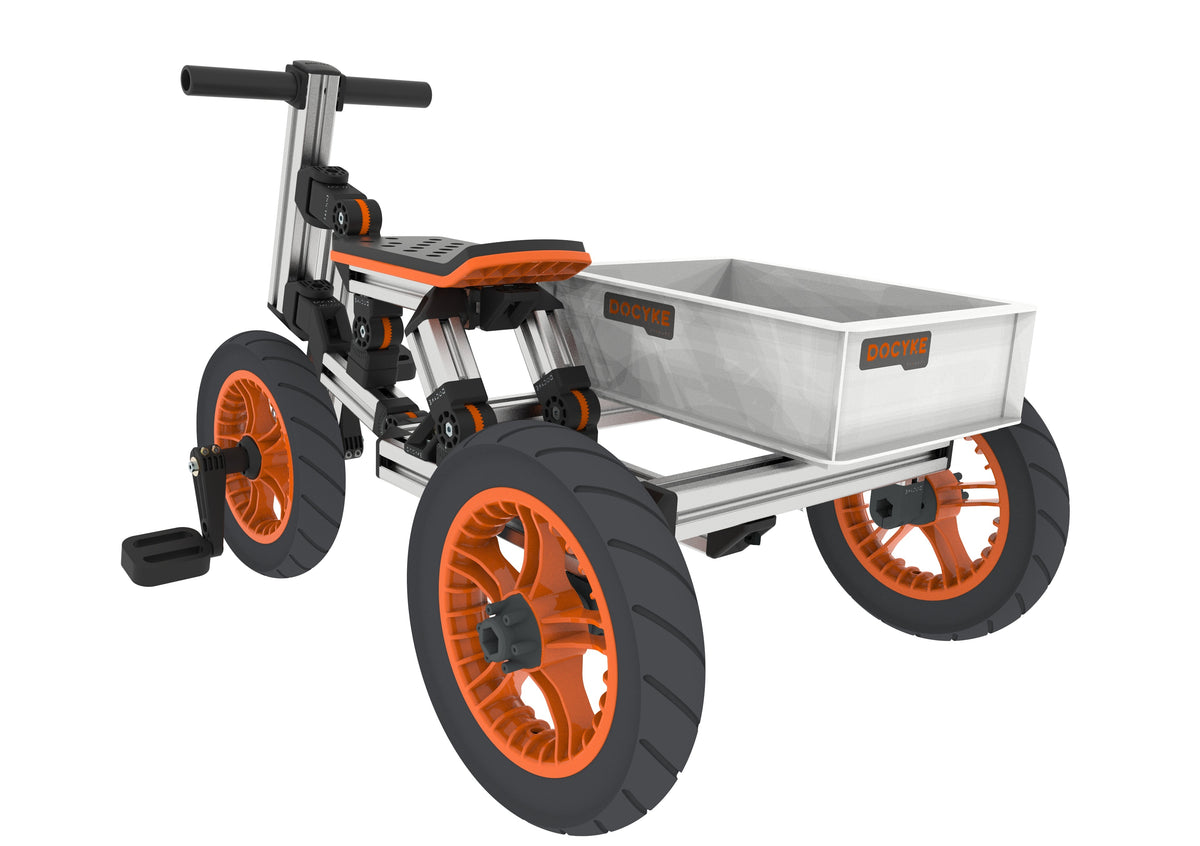 Buildable Kids Go-Kart Kit: 20 Ride-On Configurations