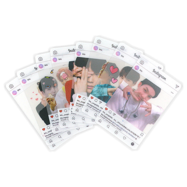 Idol Photo Cards – Glossy Instagram-Style Collectibles