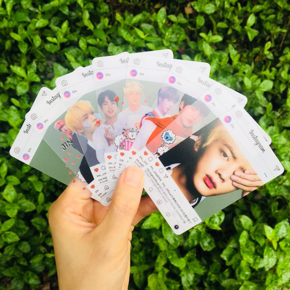 Idol Photo Cards – Glossy Instagram-Style Collectibles
