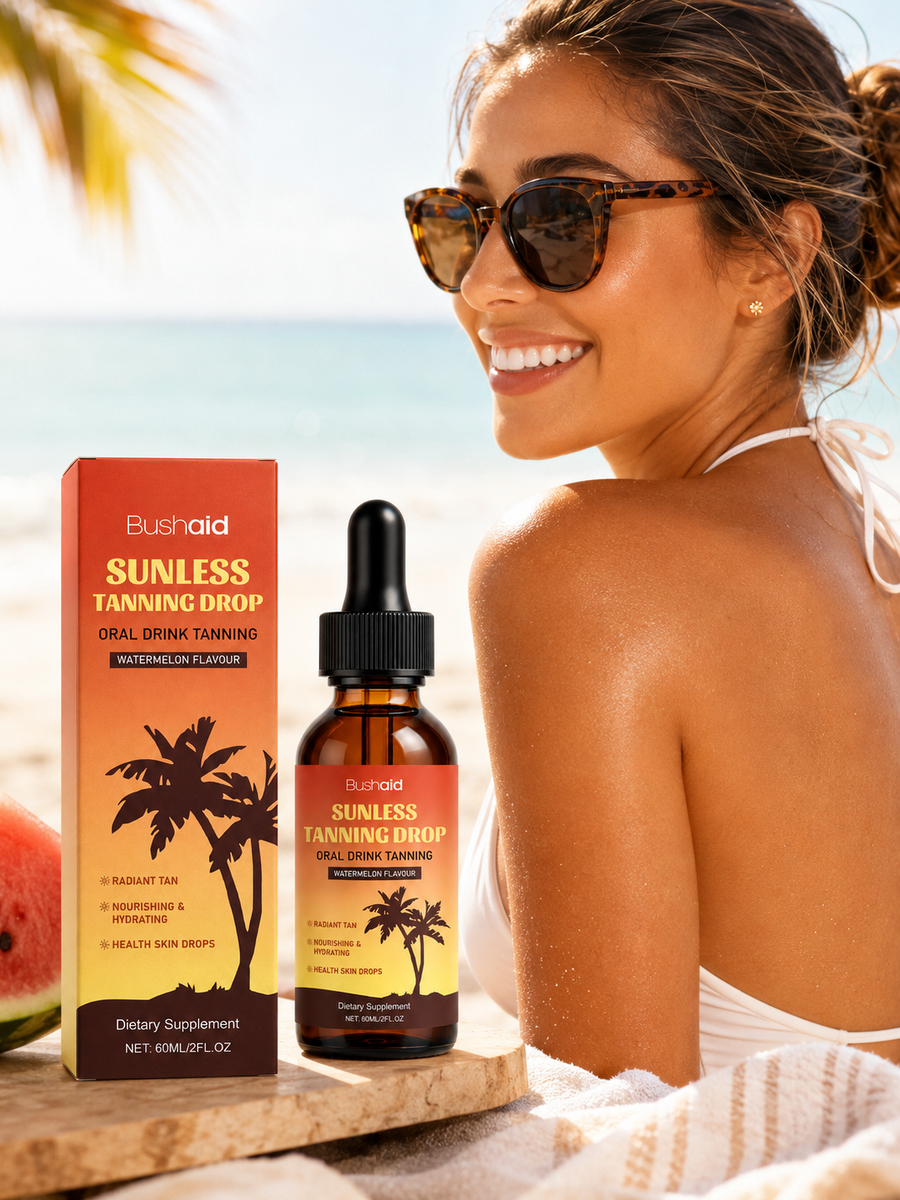 Oral Sunless Tanning Drops — Glow from Within, UV-Free