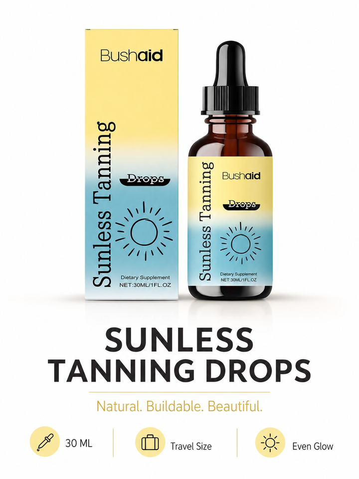 Sunless Tanning Drops — Gradual Golden Glow, No UV