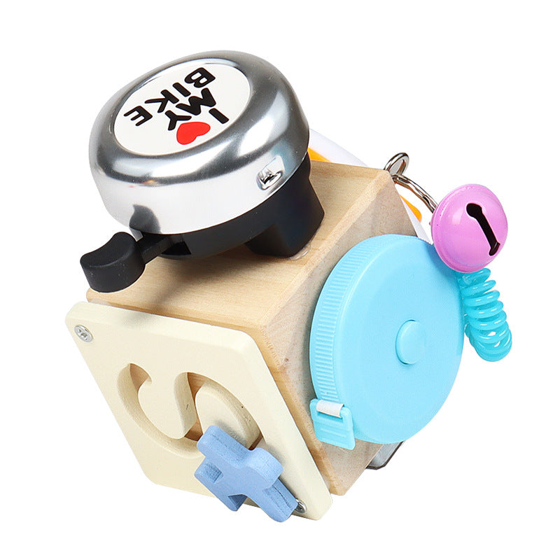 Montessori Activity Cube for Screen-Free Learning Play