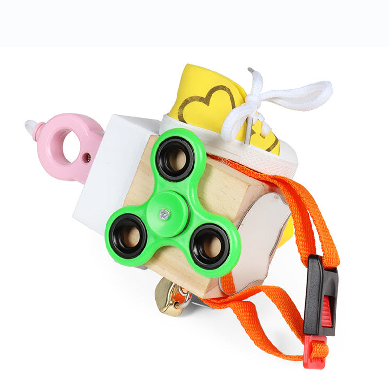 Montessori Activity Cube for Screen-Free Learning Play
