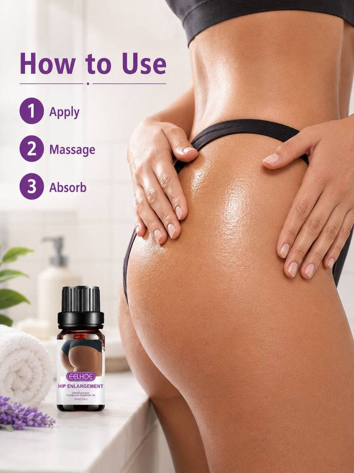 Butt Lift Essential Oil — Visible Firming & Contouring in 4 Weeks