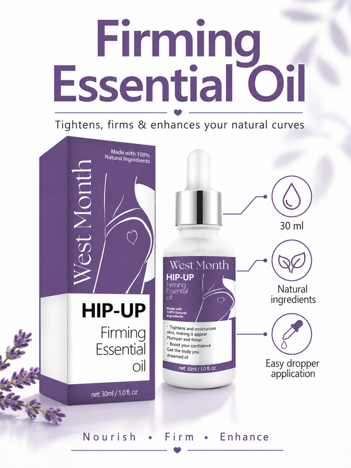 Butt Lift Massage Oil — Visibly Firm & Shape Curves