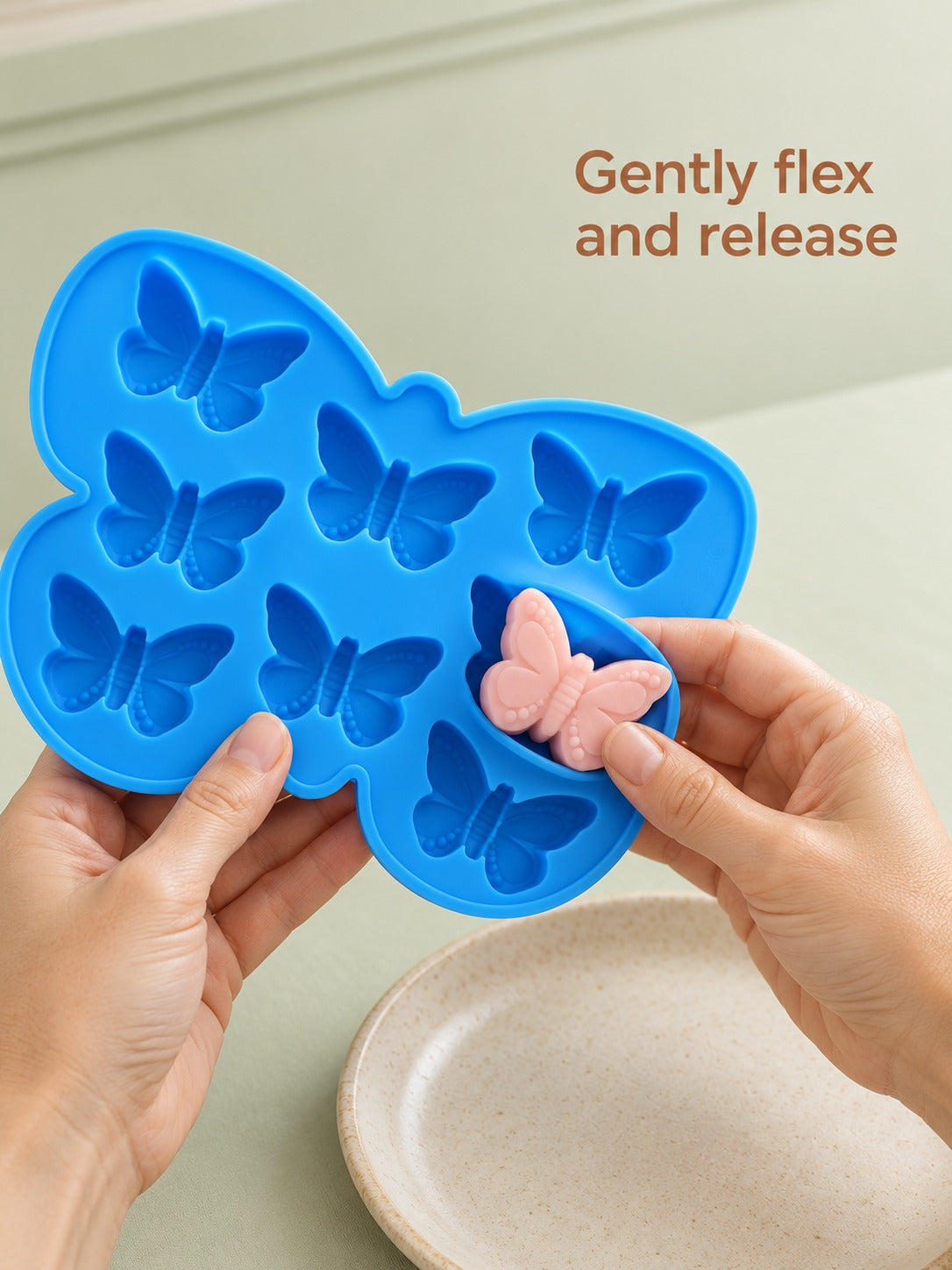 Butterfly Silicone Mold for Jelly, Pudding & Chocolate