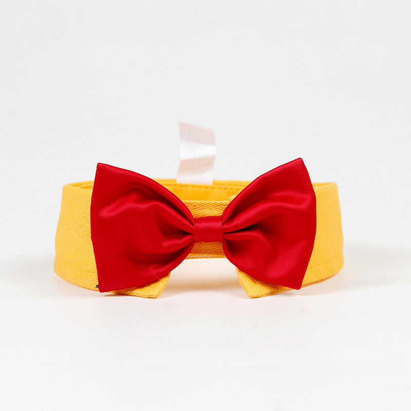 Butterfly Bow Tie Pet Collar for Polished Photo Style
