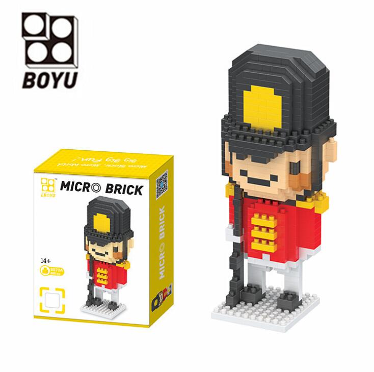 Micro Brick Nutcracker Soldiers for Screen-Free Fun
