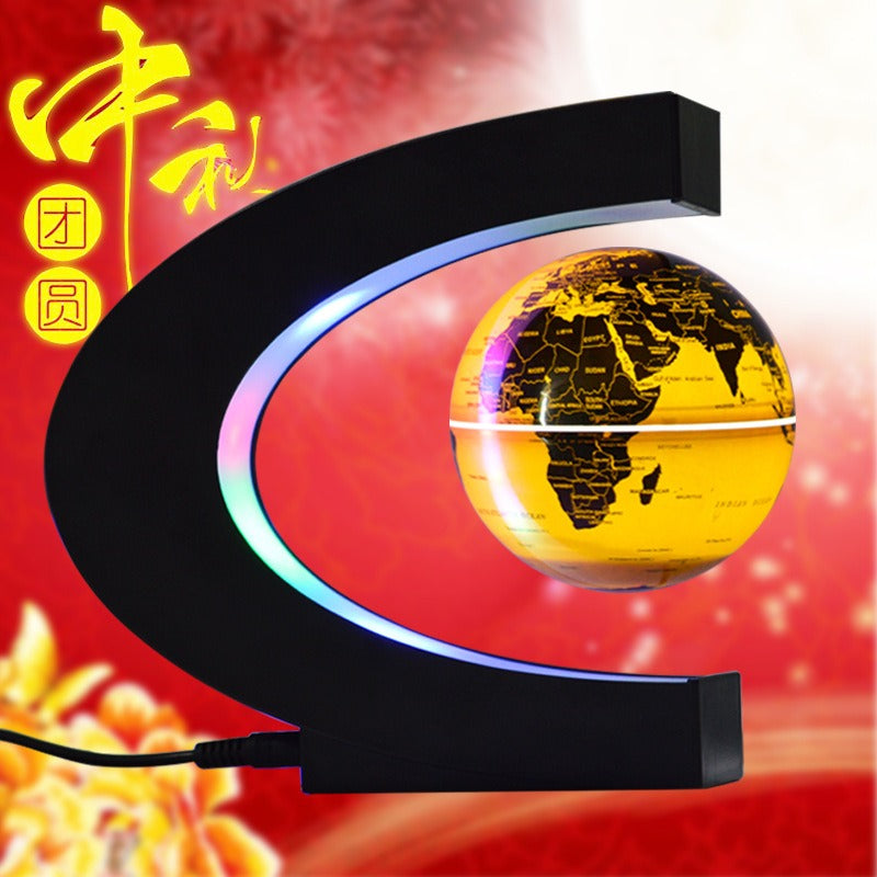 Magnetic Levitation Globe With LED Ambient Lighting