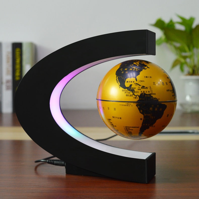 Magnetic Levitation Globe With LED Ambient Lighting