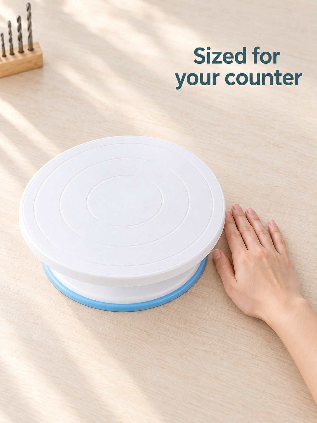 Cake Decorating Kit with Turntable, 106 Piping Pieces