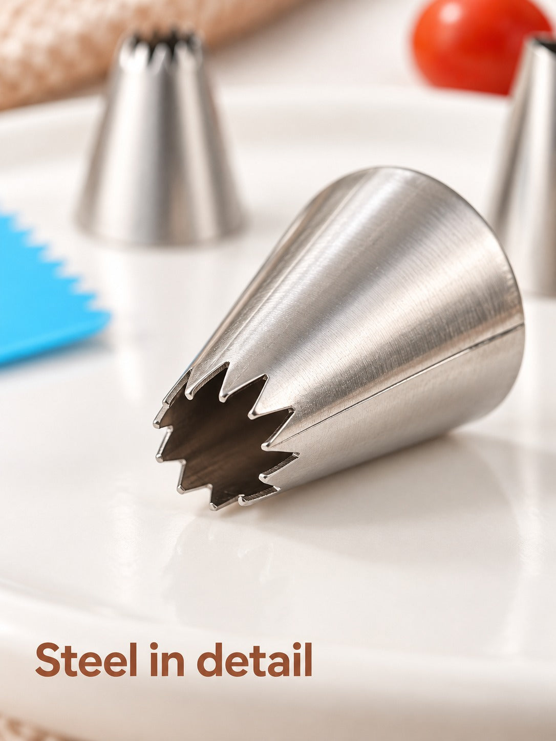 Cake Decorating Kit with Turntable and Piping Tips