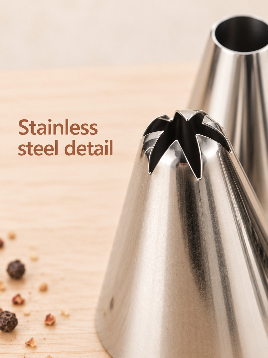 Cake Decorating Piping Tips Set: 24 to 48 Stainless Nozzles