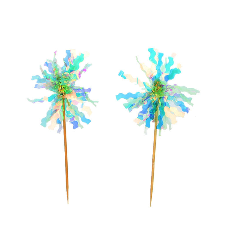 Birthday Cake Toppers, 6 Mixed Picks for Instant Party Look