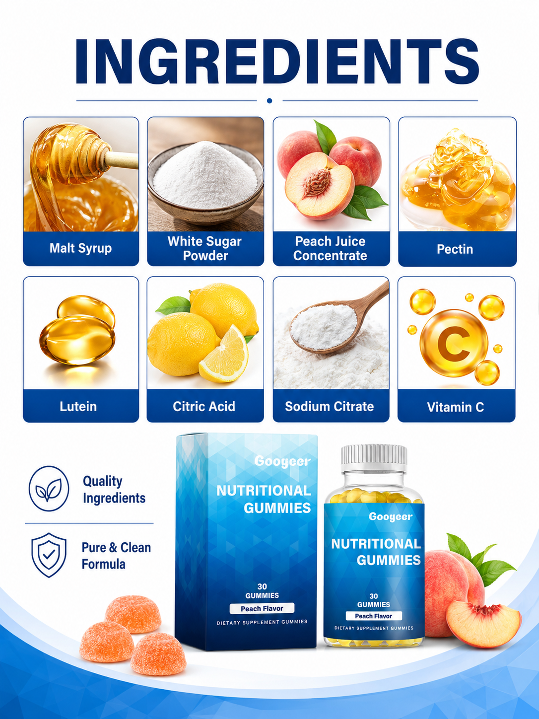 Calcium Absorption Gummies — Stronger Bones, Muscles