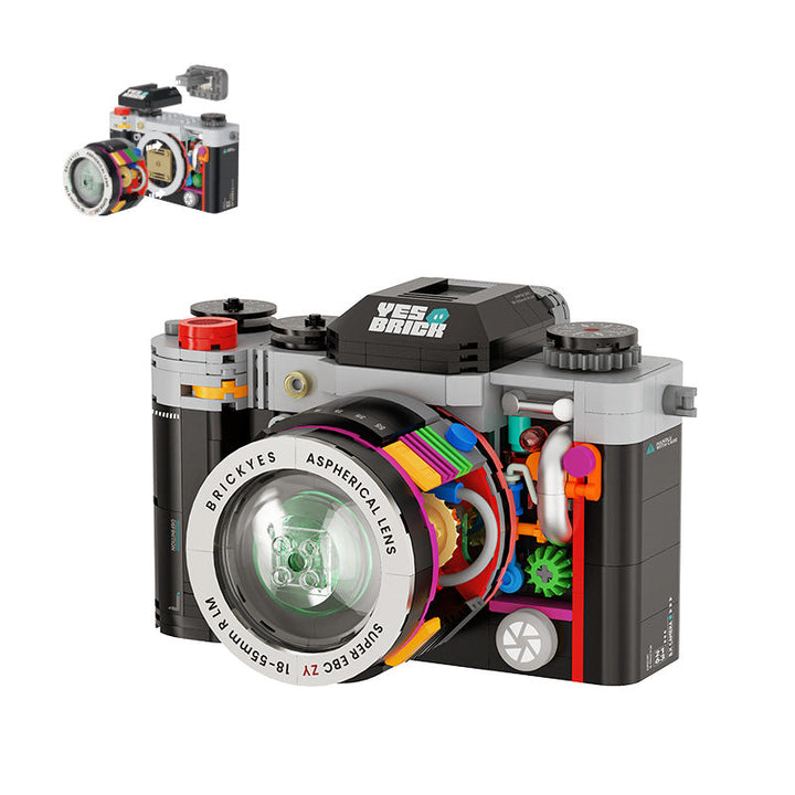 Camera Building Set: Detailed Mechanical Display Model