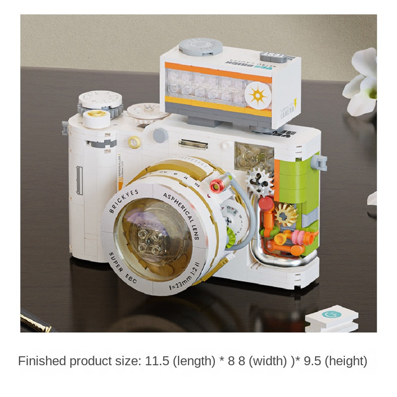 Camera Building Set: Detailed Mechanical Display Model