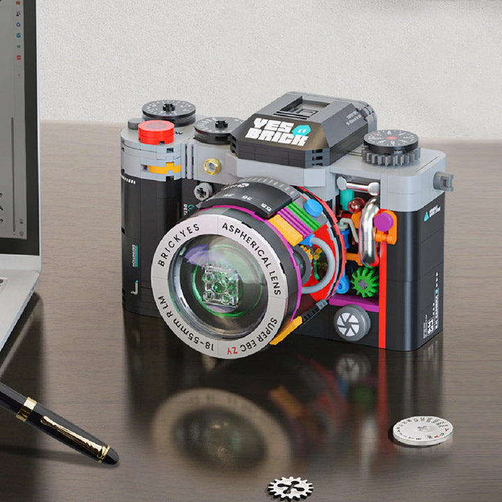 Camera Building Set: Detailed Mechanical Display Model