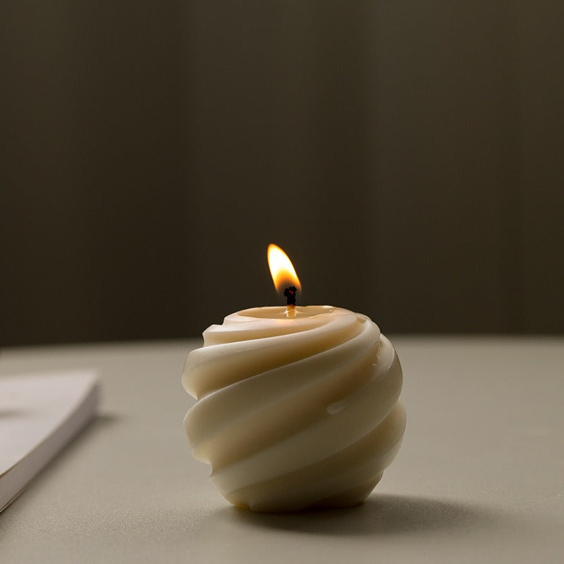 Reusable Geometric Candle Mold for Sculptural DIY Candles