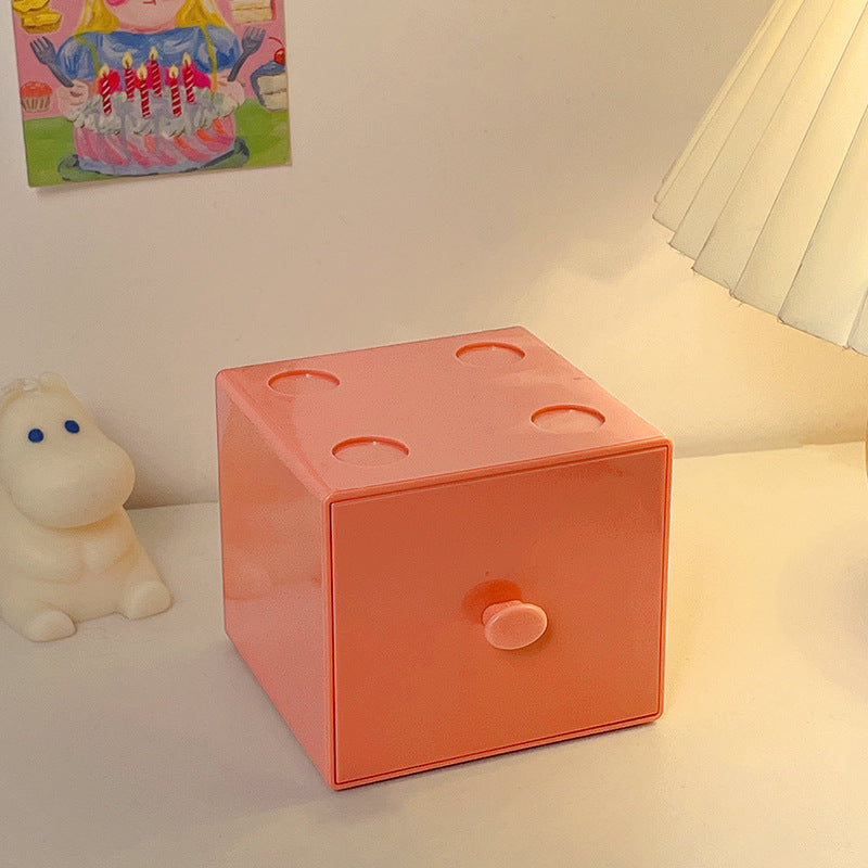 Desktop Storage Organizer Modular Colorful Drawers