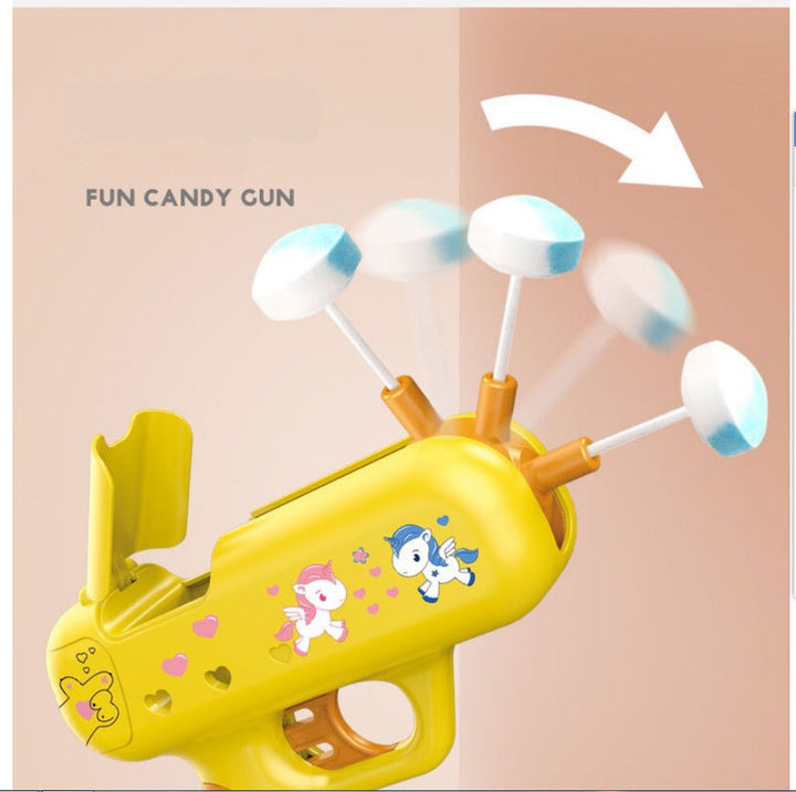 Candy Storage Gun Toy for Fun Lollipop Display Gift