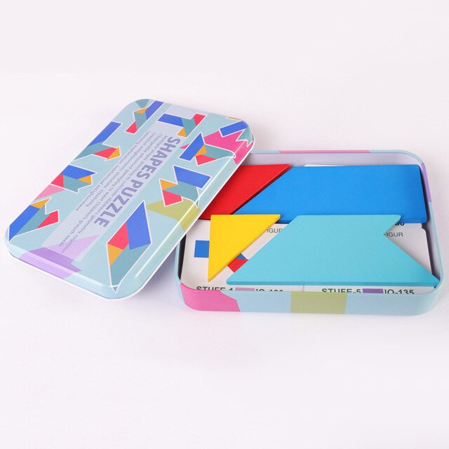 Wooden Kids Puzzle Set for Creative Screen-Free Play