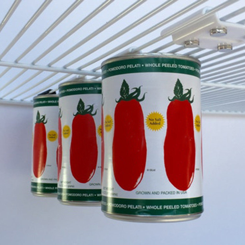 Magnetic Under-Shelf Can Holder for Small Pantries