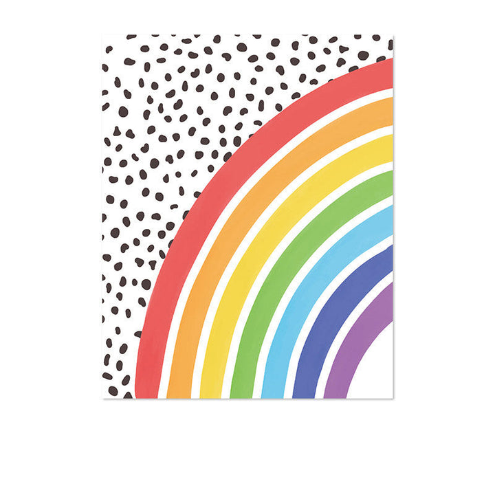 Custom Canvas Wall Art — Playful Rainbow Decor