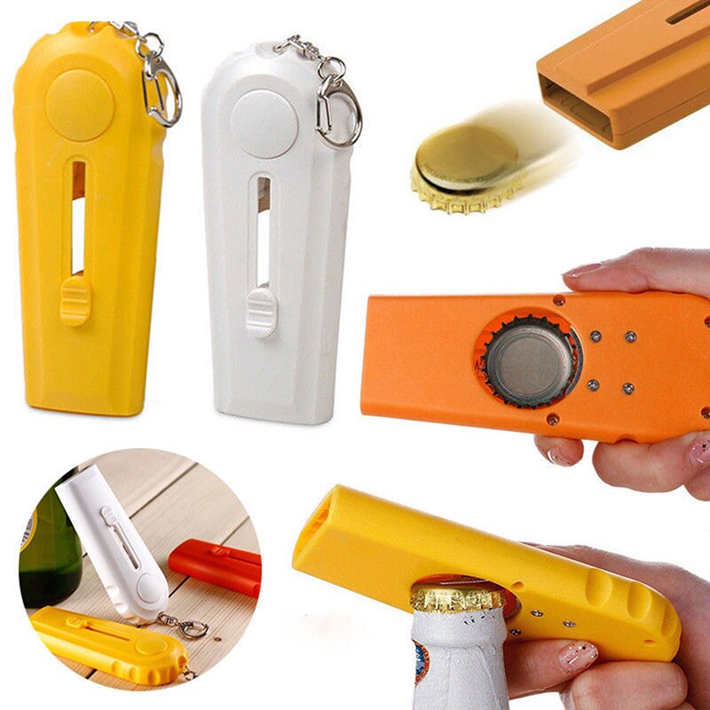 Catapult Bottle Opener: Fires Caps Off With One Press