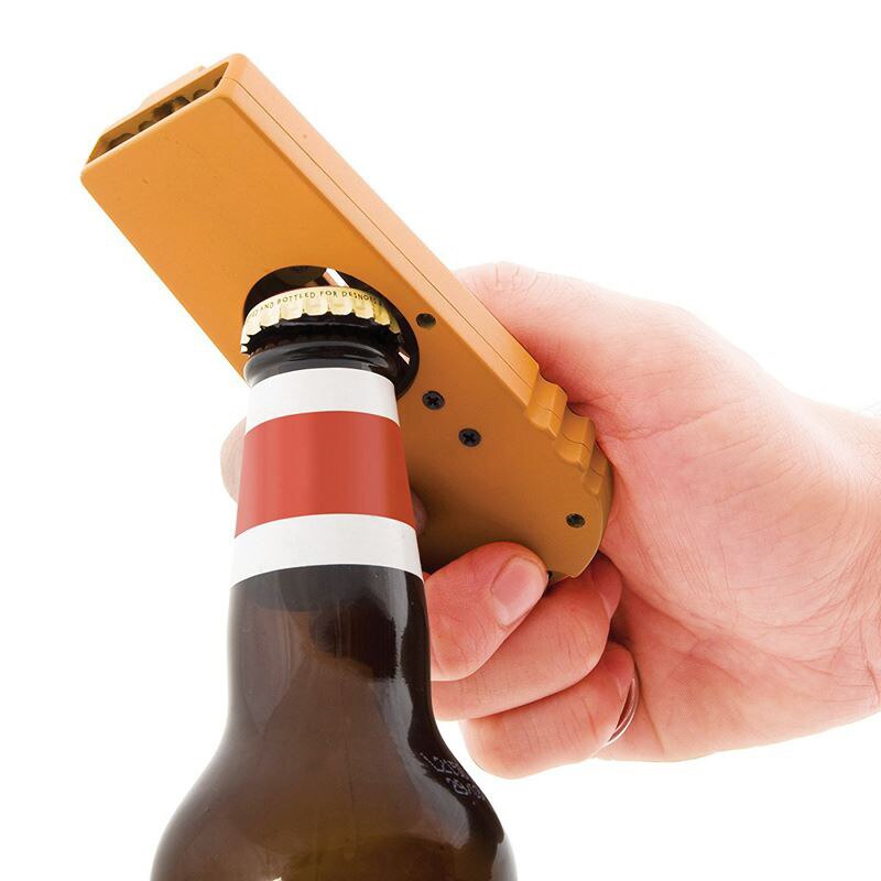 Catapult Bottle Opener: Fires Caps Off With One Press