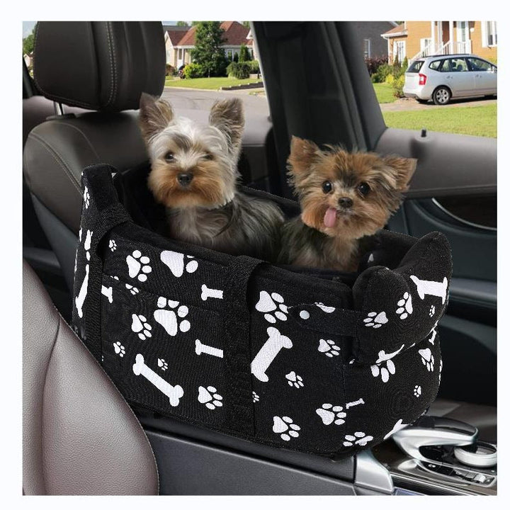 Pet Car Carrier for Small Dogs & Cats | Secure Travel
