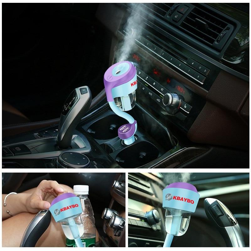 Car Humidifier Aroma Diffuser with USB Charging Ports