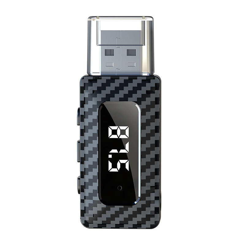 Car Bluetooth FM Transmitter with Hands-Free Calling