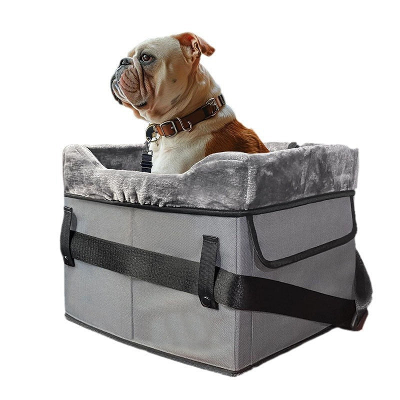 Elevated Dog Car Seat for Safer, Cleaner Small-Dog Rides