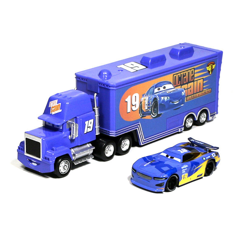 Racing Transport Truck & Car Playset for Collectors