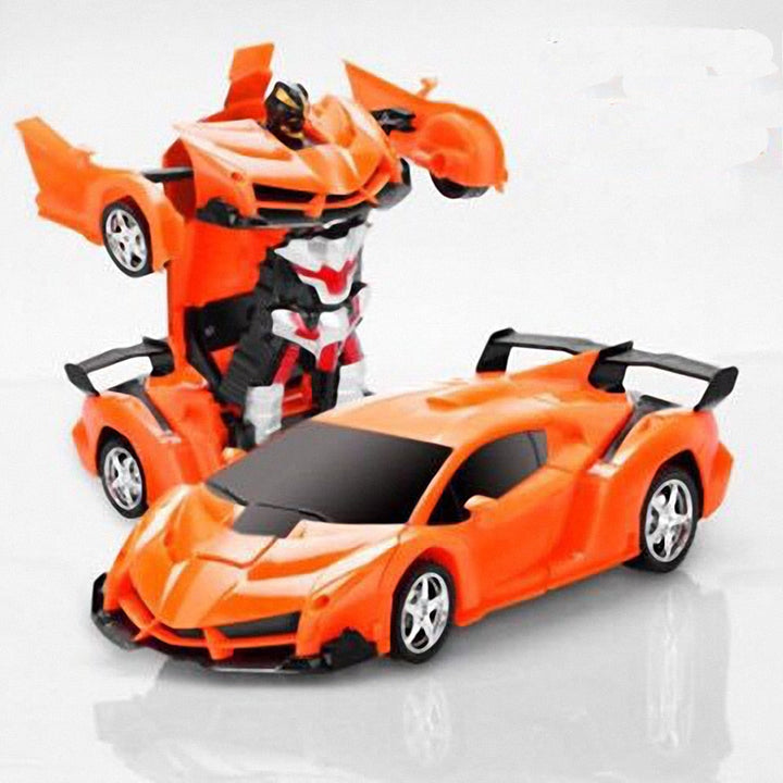 Transforming Car Robot Toy for Two-Mode Imaginative Play